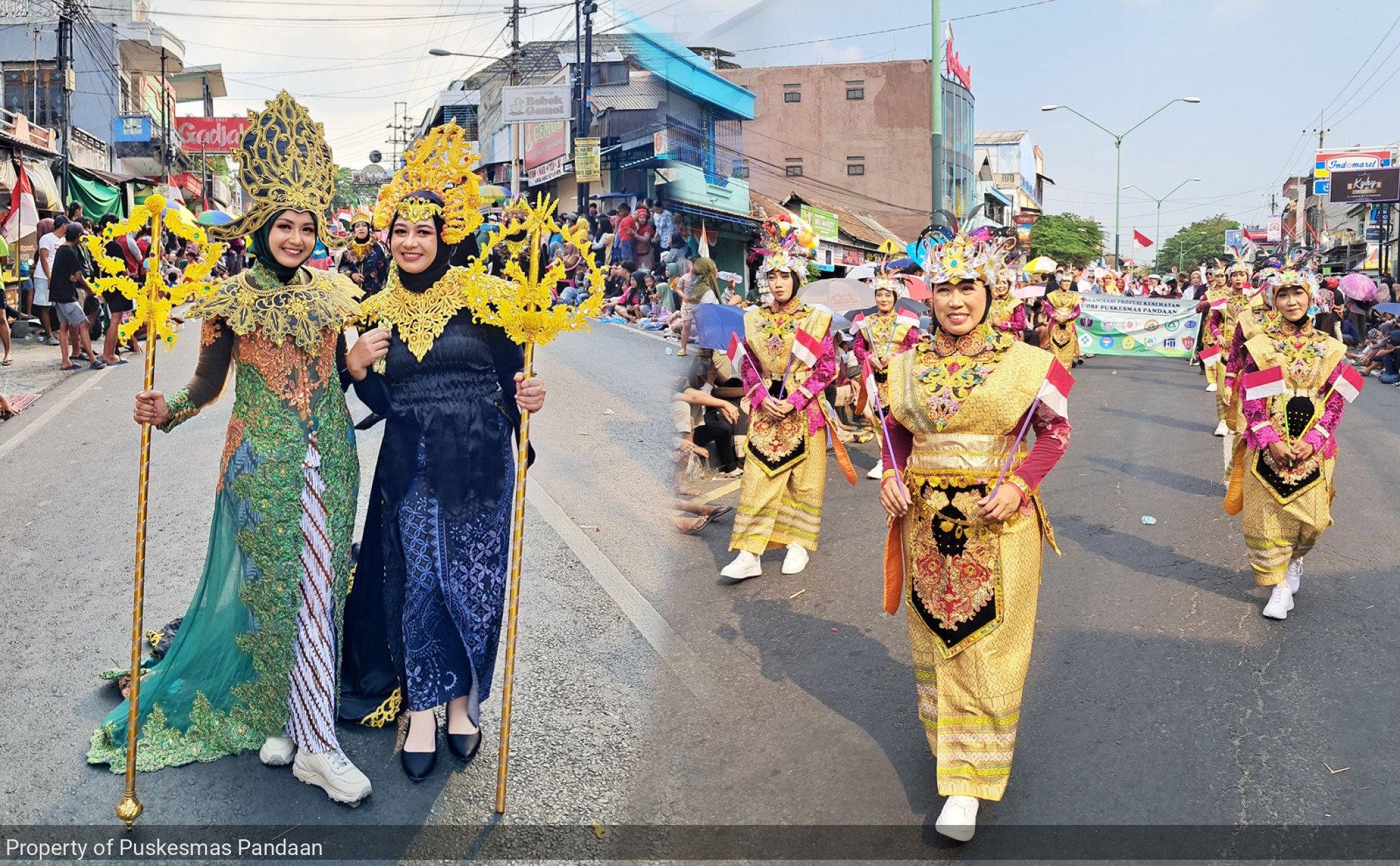 Semarak Karnaval Kecamatan Pandaan Meriahkan HUT RI ke 79